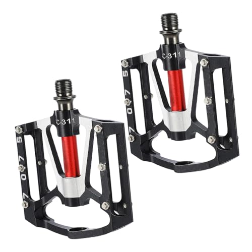 Pédales de vélo étanches à roulement scellé HEMOTON en aluminium anti-glisse pour cyclisme VTT