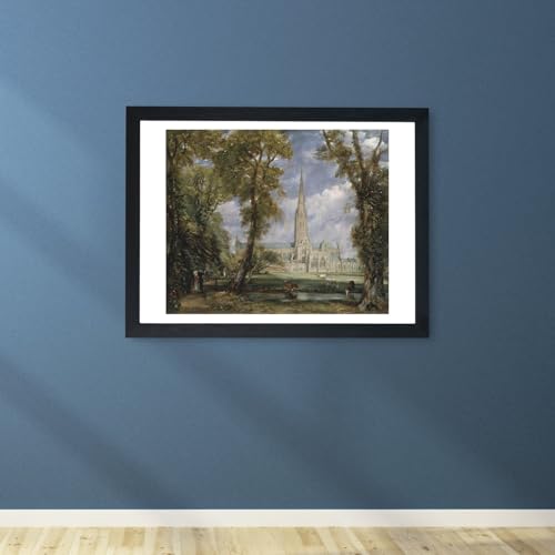 Affiche encadrée John Constable Salisbury pour habiller un mur vide