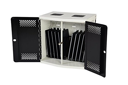 Lockncharge Iq Sync Charge Station 10 Slot, Black/White (Lnc7120) #TOP1