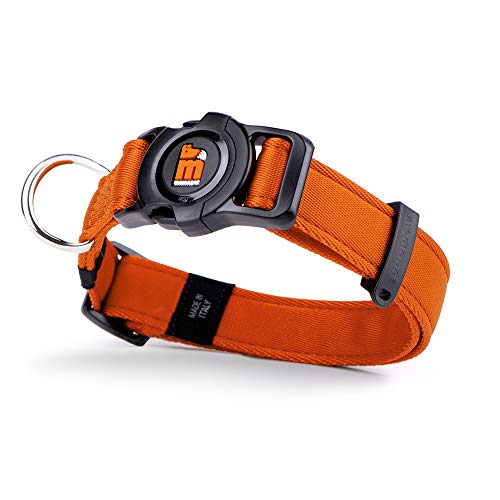 MyFamily Collare per Cane Regolabile in Poliestere Made in Italy, Dati Anagrafici del Tuo Cane Sempre con Te, Confortevole e Resistente, Fatto a Mano, Collezione Memopet
