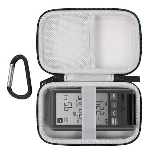 Case for PRGR HS 130-A Portable Golf Launch Monitor - Travel Protective Carrying Storage Bag (Black)