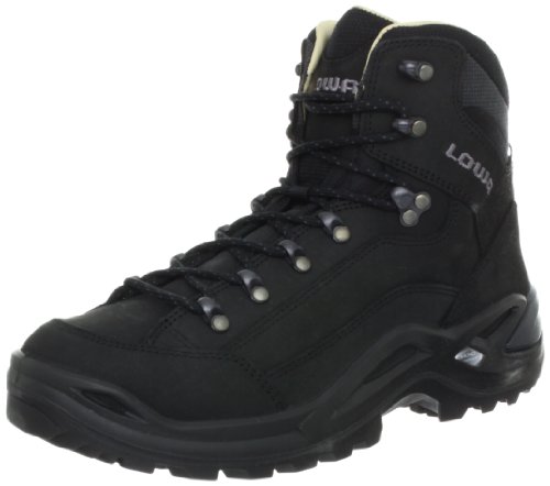 Preisvergleich Produktbild LOWA Herren Renegade II Ledergefütterte Mid Wanderschuhe, schwarz, 42.5 EU