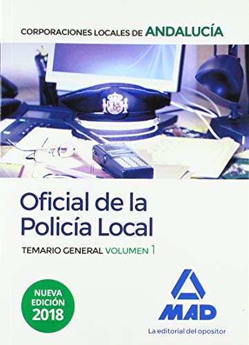 Portada de Oficial de la Policia Local de Andalucia. Temario General