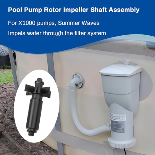 Pokin Upgrade Rotor Impeller Shaft Assembly fit for Summer Waves Pool Parts by Pokin - Used condition - Image 5