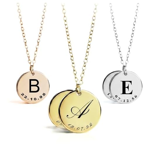 Personalized Gifts Initial Necklace Handmade Necklaces for Women Mothers Day Gifts for Mom Grandma Family Gifts Graduation Gift for Best Friend Name Jewelry Mommie Necklace GIft from Daughter -LCN-ID