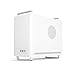 SOEYi U320 M-ATX/ITX Case, Micro ATX CASE, Portable Desktop Case with Handles, Support 310MM GPU and ATX/SFX Power Supply (White)