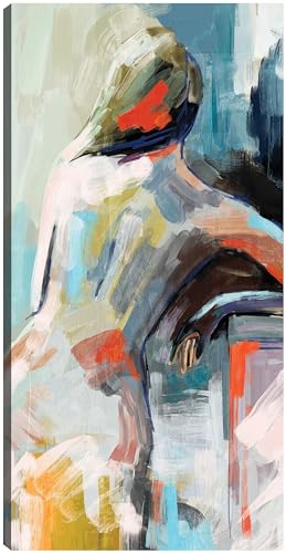 Fine Art Canvas Colorful Elegant Figurative 1 Canvas Wall Decor