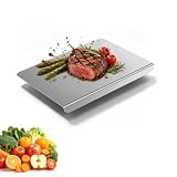 Titanium Cutting Boards for Kitchen, Pure Titanium Cutting Board, Dishwasher Safe Non-Slip Chopping & Kneading Board, Non-Toxic Cutting Board for Meat, Fruits, Vegetables & Baking, 16 x 12 Inch