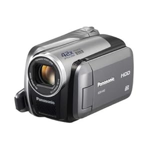 Panasonic SDR-H40EG-S Camcorder (SD-Karte, 42-fach opt. Zoom, 6,9 cm (2,7 Zoll) Display)