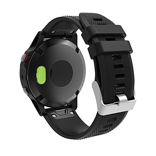 LDFAS Fenix 5/5S/5X Plus/6 6S 6X protetor de porta de carregador, plugue antipoeira de silicone comp