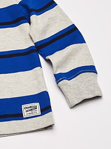 OshKosh B'Gosh Boys' Little Hooded Rugby Top3
