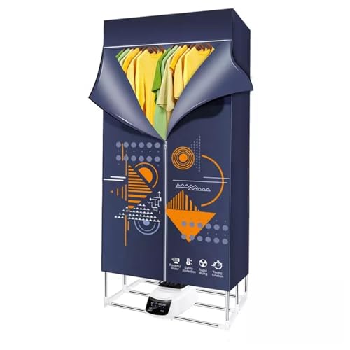 WXJHNYBS Heated Clothes Airers, Overheating Protection Multiple Gears Electric Heated Clothes Airer Dryer Indoor, Save Electricity Save Time Electric Clothes Airer Indoor Haze Weather,A - Image 6