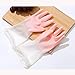 Produktbild QLSN Spülhandschuhe Handschuhe, Geschirrspülen Wiederverwendbare Auto Wash Reinigung Scrubber, Home Küche Wäschehandschuhe Gummi Wasserdicht Langlebig 4Pcs M Pink