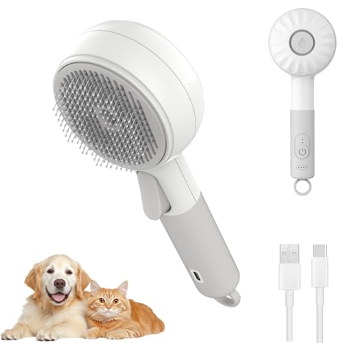 3-in-1 Electric Pet Grooming Spray Brush