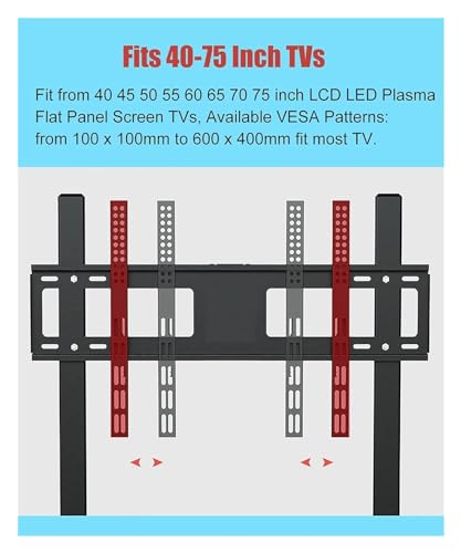 Soporte móvil para TV con ruedas para 32-75 pulgadas miniatura 3