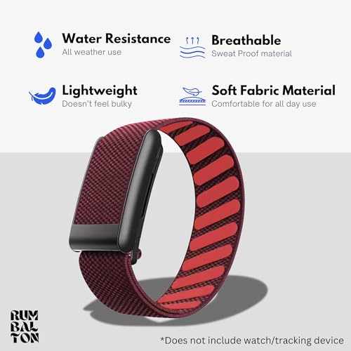 Image of Nylon Strap Compatible with Whoop 5.0 Band Strap - Durable, Adjustable Fitness Tracker Strap | Breathable, Comfortable Bands for Workout, Sleep, and Health Monitoring (Device Not Included)