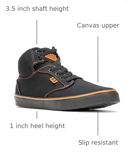 Image of Harley-Davidson Men's Wrenford Canvas Motorcycle Casual Sneaker