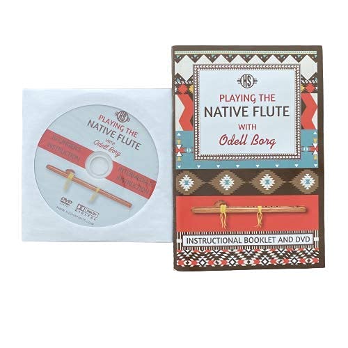 Playing The Native American Style Flute With Odell Borg Pocket Book And Dvd Explaining How To Play And Care English #TOP8