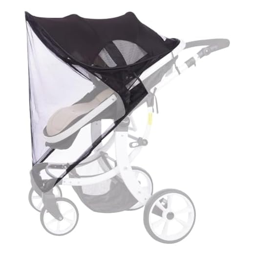Toldo Protector Solar Universal para Cochecito de Bebé - Bebé Coche Carritos de viaje Paseo Sombrilla Parasol Protección UV 50+ con Malla Transpirable (Con mosquitera)