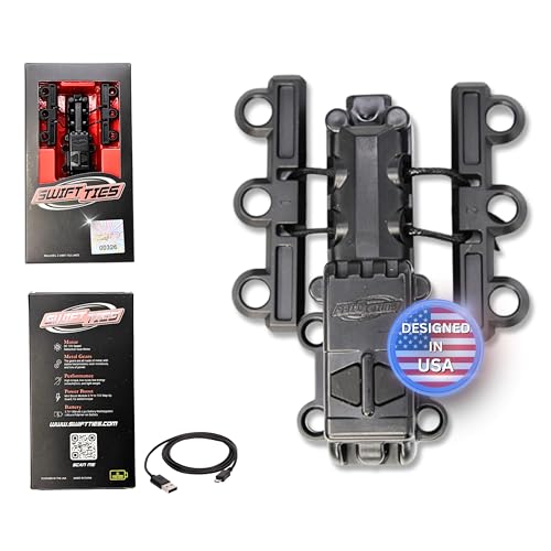 Swift Ties Automatic No Tie Shoelaces: Motorized, Rechargeable no-tie Shoelaces for Sneakers & Boots – Shoelaces no tie for Accessibility & Daily Use, Tieless Shoelaces for Kids & Adults.