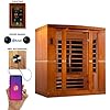 Bergamo 4-Person Low EMF FAR Infrared Sauna
