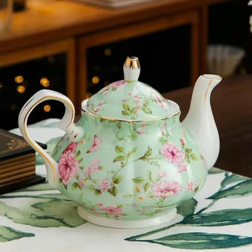 Théière européenne en Porcelaine de 400ML, Service à thé Anglais ...