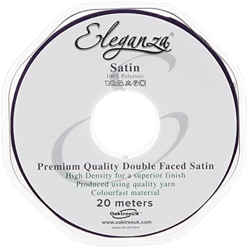 Eleganza Double Faced Satin 10mm x 20m Pistachio No.27, 10 mm x 20 m