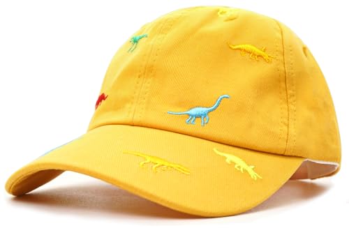 Casquette dinosaure en coton réglable pour enfants
