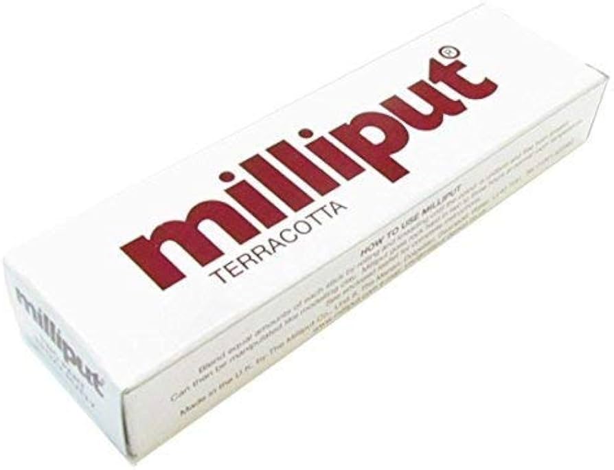 Milliput Epoxy Putty, Terracotta (4) : Amazon.co.uk: Home & Kitchen