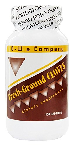 O. W. Bionics Fresh Ground Cloves Capsules, 100 Count