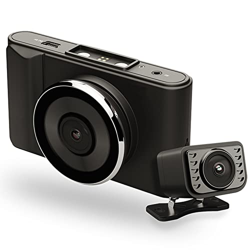 Double objectif Full HD et écran 2,4" pour la dashcam de voiture signée Simpletek - 2