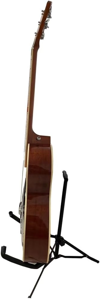 JE40S-NC Beginner Metal Slider Resonators Echo Guitar 40" Spruce Plywood Sabiri Rosewood Grey Plastic Steel
