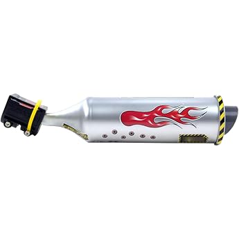 Turbospoke Bicycle Exhaust System Plastic Boxing Wheel Exhaust with Turbo Motor Bike Maker Cycle Accessories with Turbo Motor Bike Motorcycle Accessory
