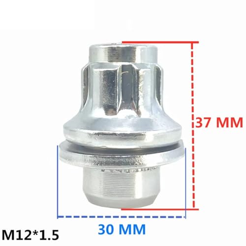 Rueda pernos tornillos M12 1.5 para solucionar vibraciones en Jaguar XF XJ 6