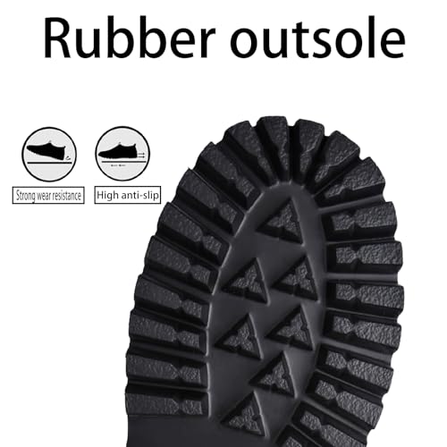 Men's Genuine Leather Platform Fisherman Sandals With Adjustable Ankle Buckle Closed Toe Anti-Slip Lug Sole Water Shoes Walking Driving Sandals3