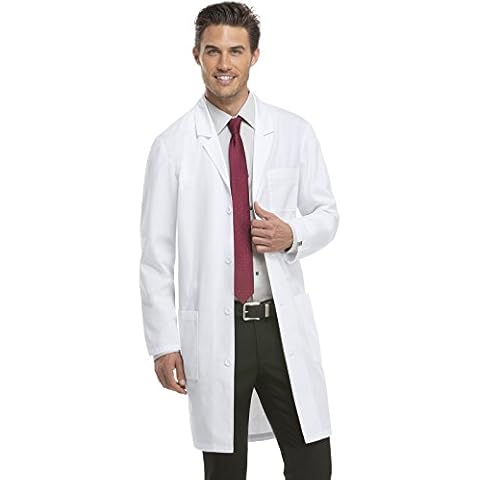 Dickies Unisex 40 Inch White Lab Coat Cover