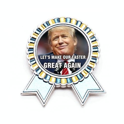 Pin's American Ridicule broche président en métal pour soirée et déguisement