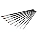 Produktbild Yosoo 9 Künstlerpinsel Set Spitzpinsel spitz Strichzieher Nylon Acrylpinsel Aquarellpinsel für Acrylfarben Aquarellfarben