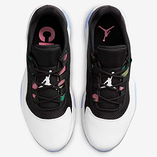 Air Jordan CMFT Low CW0784-104 Mens Golf Shoes (White/Metallic Silver Green)