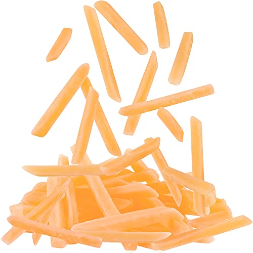 30 Pieces Fake French Fries Play Food Simulation Fake French Food Artificial Food French Fries PVC French Fries Kitchen Toy Decoration Lifelike Tools Restaurant Window Display Party Tricky Props