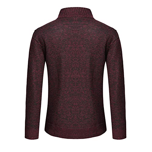 Men's Cable Knit Cardigan Sweater Diamond Quilted Puffer Down Jacket Thermal Slim Fit Full Zip Jackets Knitwear2