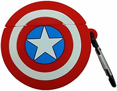Apple Bluetooth Headset Cover Anime Characters Designed for Apple Airpods Shockproof Hard Case Anime Style One Size with Compatible Keychain