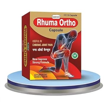 Rhuma Ortho Capsule for Chronic Joint Pain, Ayurvedic Proprietary Medicine, 30 Capsules