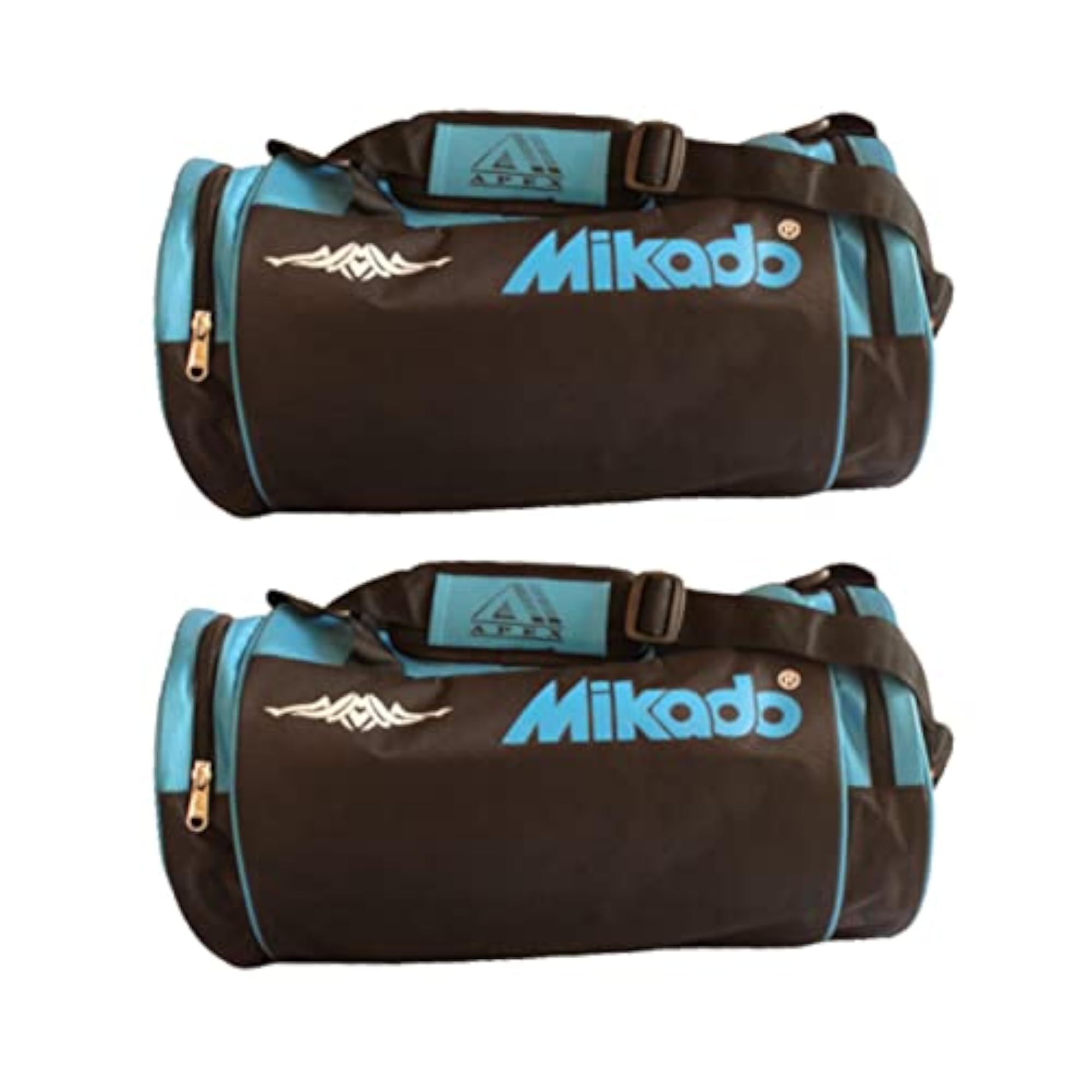 Unisex Gym Bag with Heavy Duty Zipper, Pack of 2