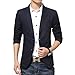 Produktbild Saoye Fashion Herren Nehmen Passender Stilvoller Anzug Jacken Mantel Blazer Anzugjacken Business Nner Kleidung Männer Herrensakko (Color : Schwarz(850), Size : 3XL)