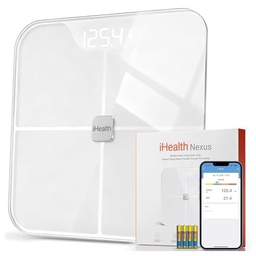 iHealth Báscula inteligente de composición corporal iHealth Fit