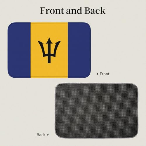 Tapis de sol antidérapant et résistant lavable 40 x 60 cm