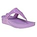 FitFlop Women's Superjelly Flip Flop, Dusty Lilac, 6 M US