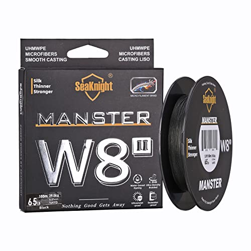 SeaKnight W8 II 8 Fili Lenza da trecciato X9 9 fili 150M/300M/500M Filo da Pesca alla Carpa Acqua salata 15-100LB