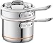 All-Clad 62025SS Copper Core 5-Ply Bonded Dishwasher Safe Porcelain Double Boiler Insert/Cookware, Silver